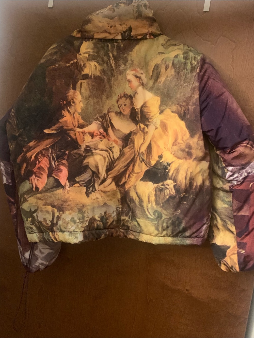 Urban Outfitters BDG Art Print Puffer Jacket - Picture 3 of 3